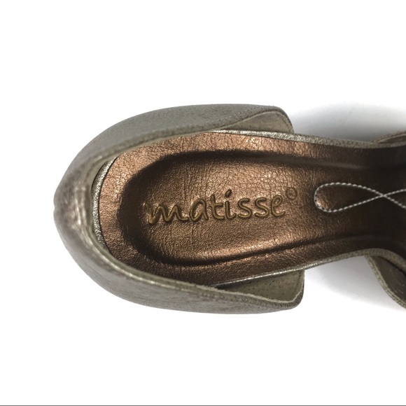 Matisse Dacey Gold Leather Stud Embellishe… - Picture 9 of 10